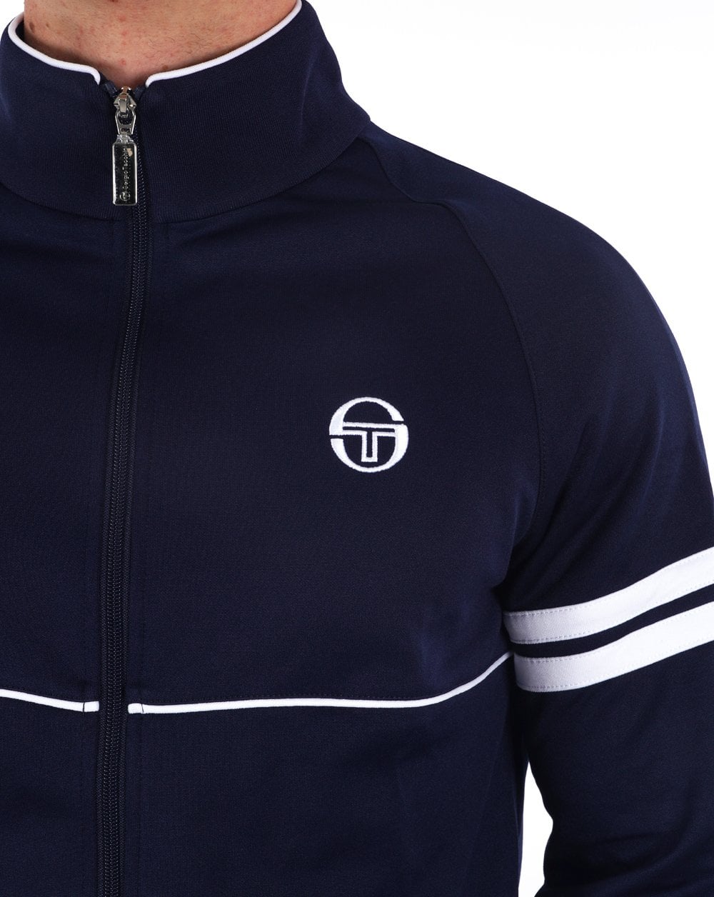 Sergio Tacchini Star Track Top Marineblau / Weiß
