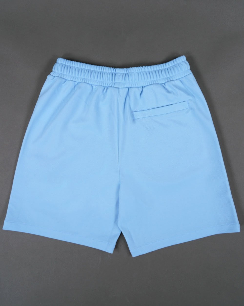 Sergio Tacchini Gestreifte Freizeitshorts Himmelblau/Weiß
