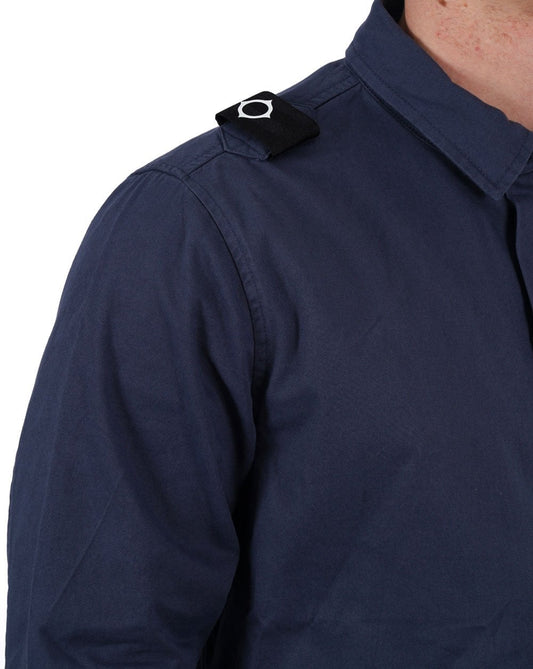 Ma.Strum MA.STRUM Cadet Overshirt Tintenblau