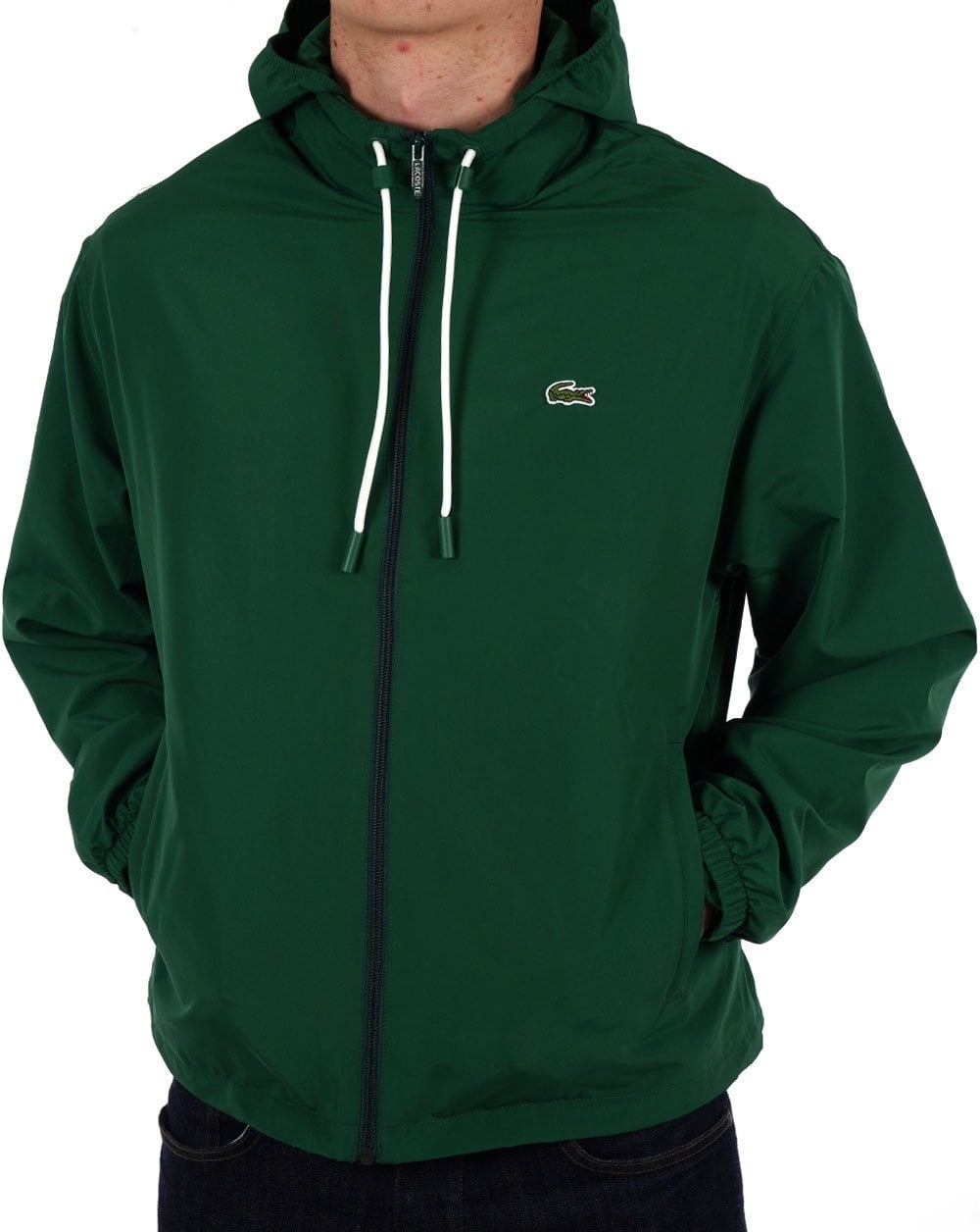 Lacoste Hooded Jacket Green