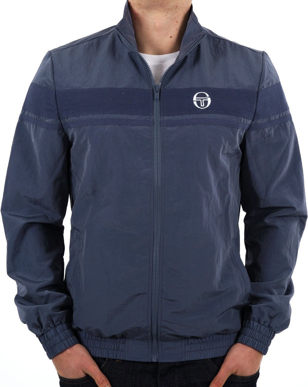 Sergio Tacchini Fred Masters Jacke Grau / Blau