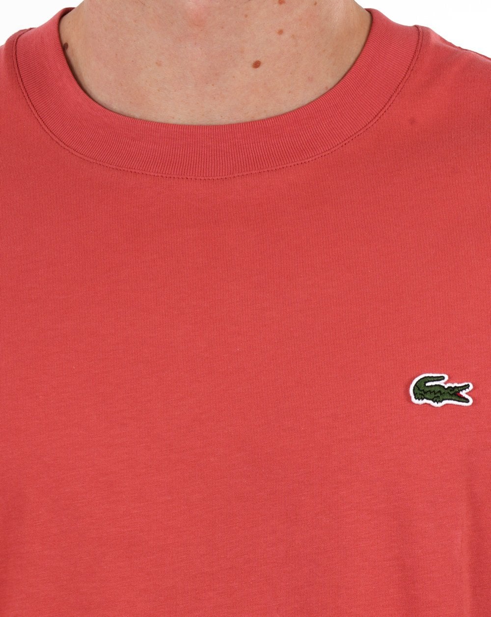Lacoste Classic Fit Cotton Jersey T-shirt Sierra Red