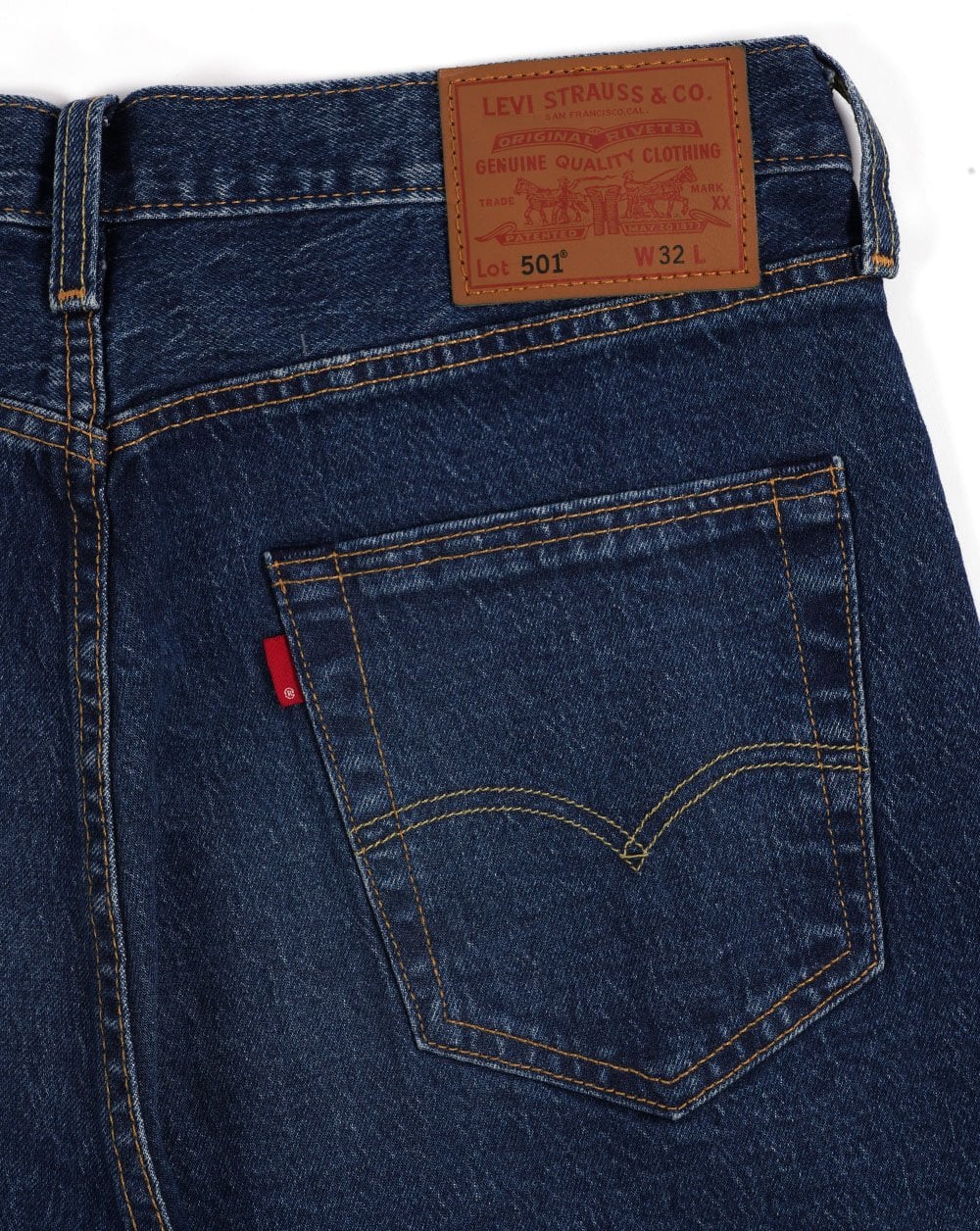 Levi's 501 Original Shorts Dark Indigo
