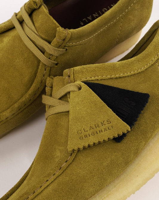 Clarks Originals Clarks Originals – Wallabee – Schuh aus mittelgrünem Wildleder