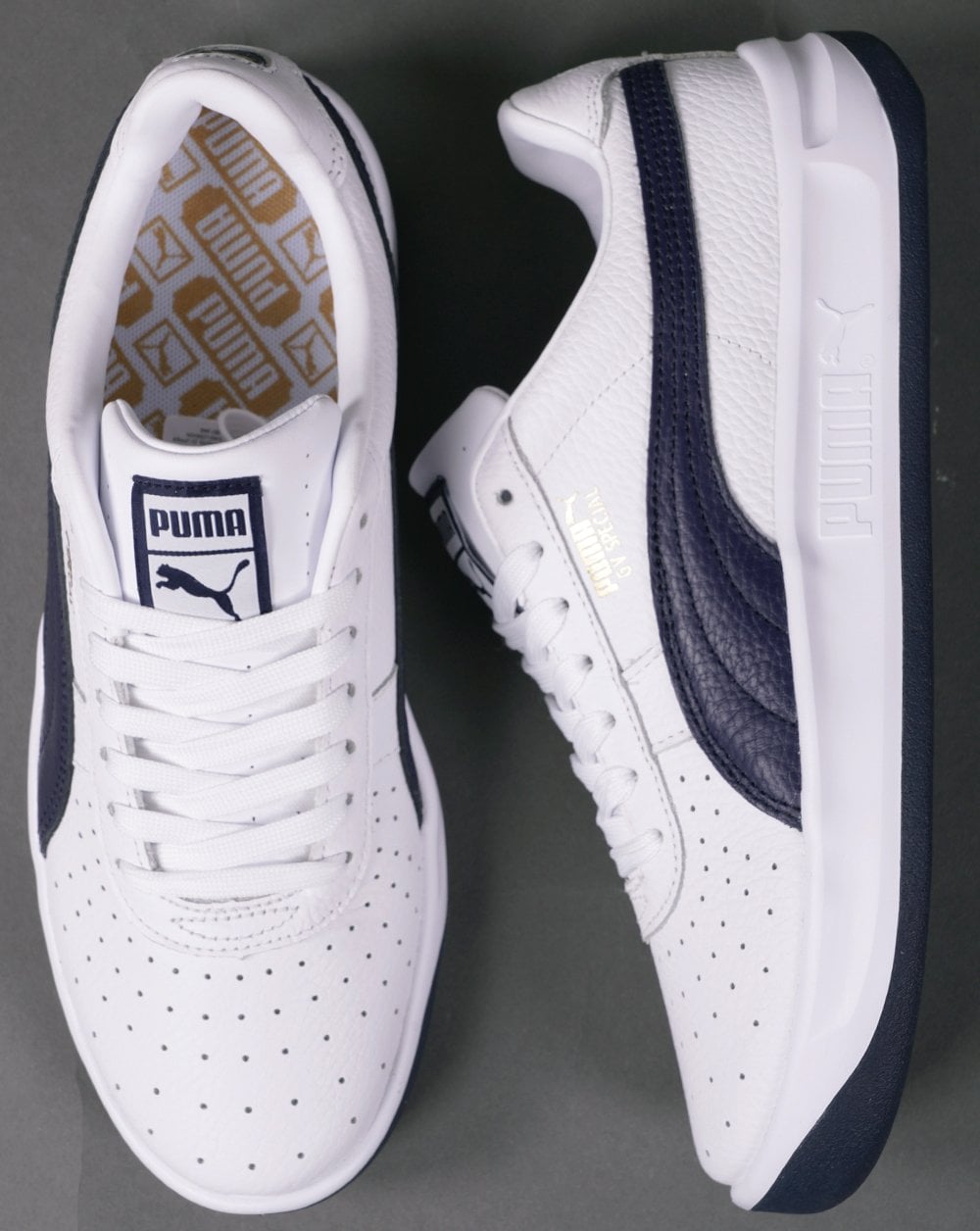 Puma GV Special Trainer Weiß/Marineblau
