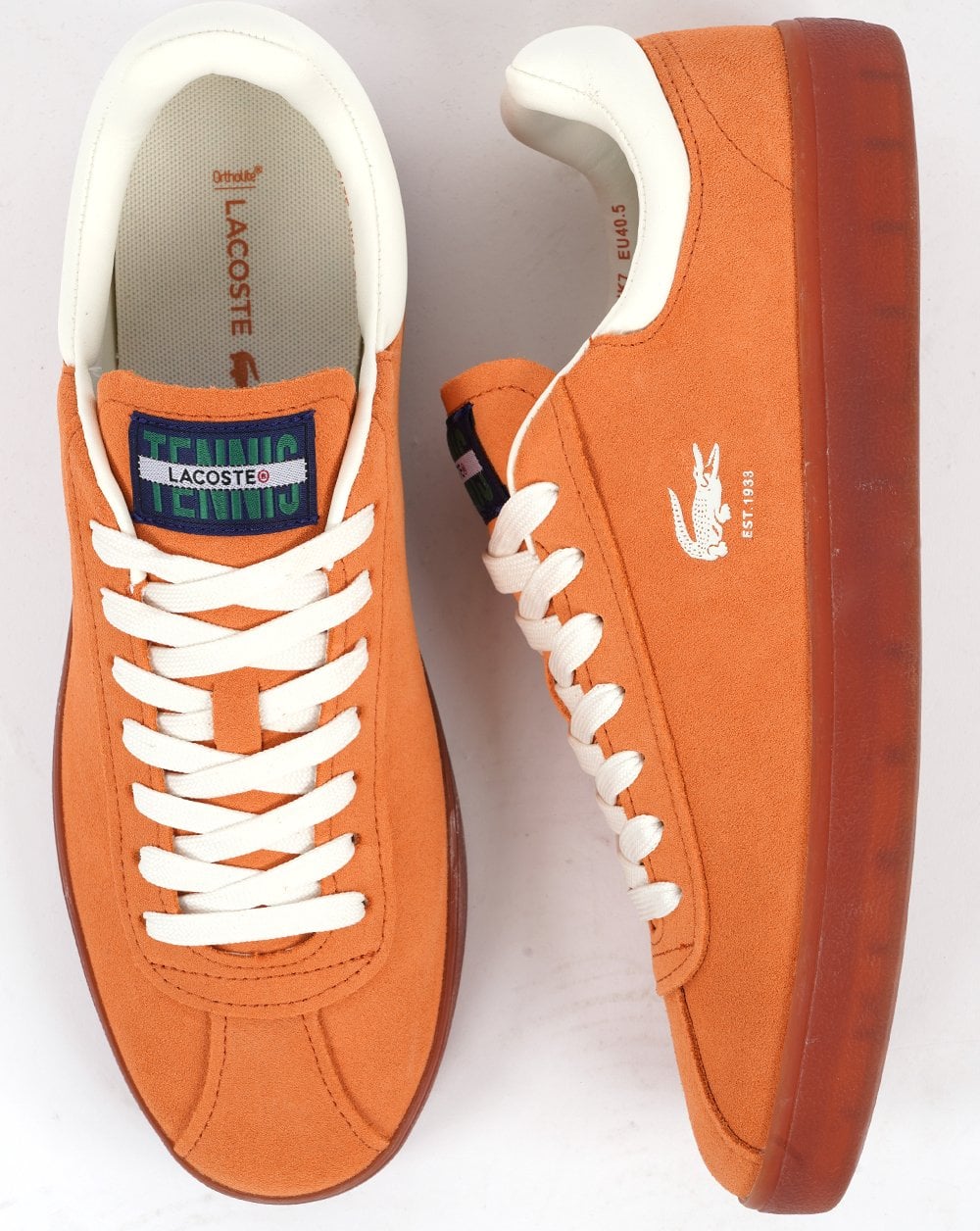 Lacoste Baseshot Trainer Orange/Gum