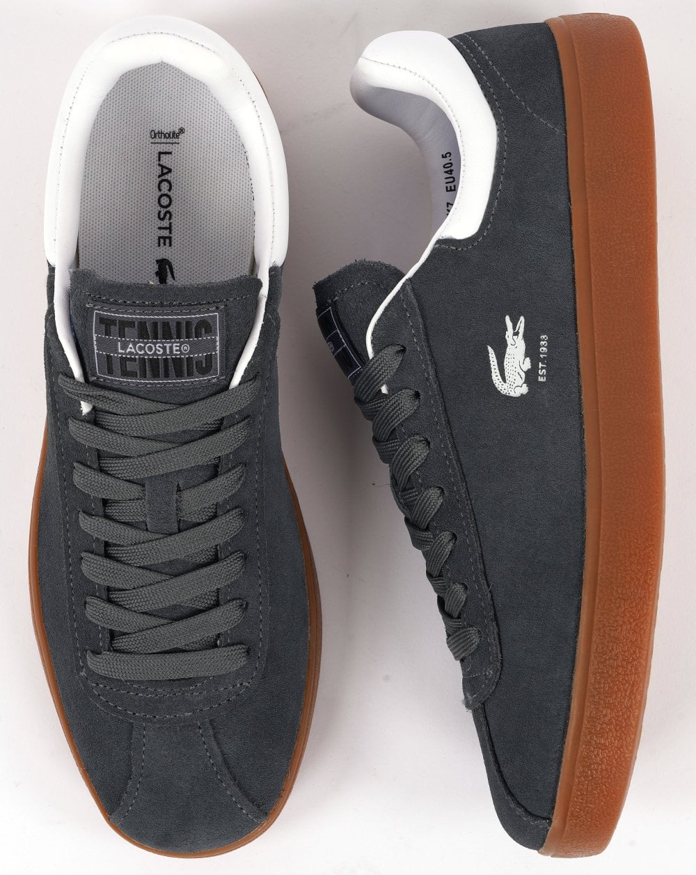 Lacoste Baseshot Trainer Grey/Gum