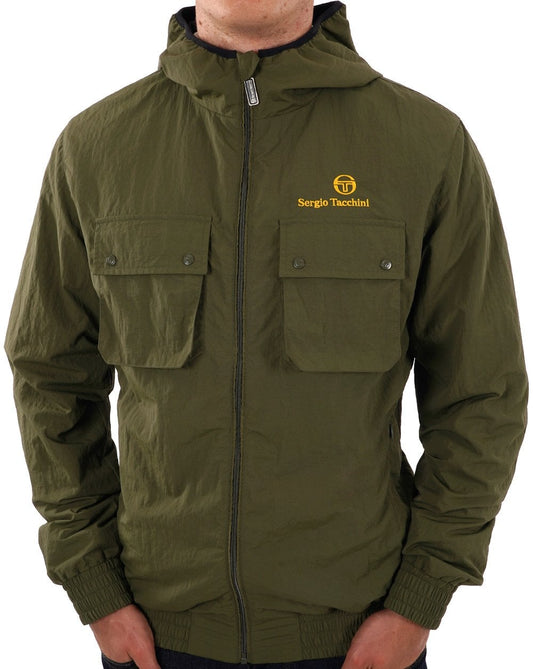 Sergio Tacchini Sergio Tacchini Terrace Pocket Jacke Oliv