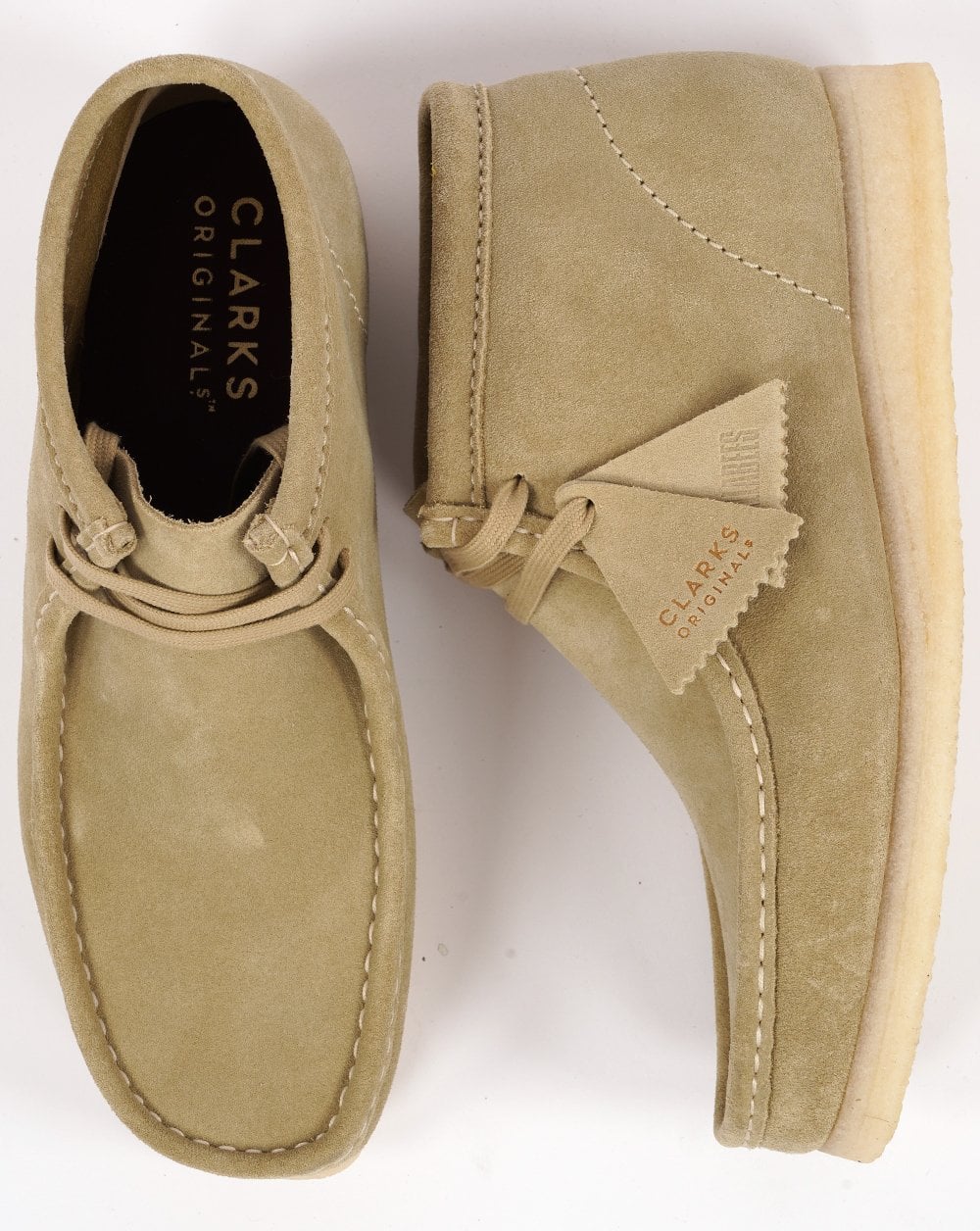 Clarks Originals – Wallabee – Stiefel aus Ahorn-Wildleder