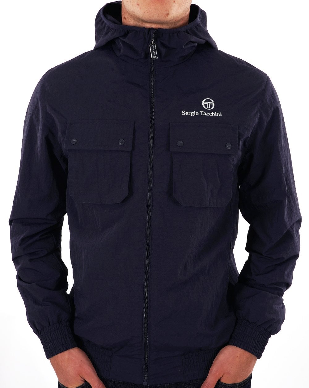 Sergio Tacchini Terrace Pocket Jacke Marineblau