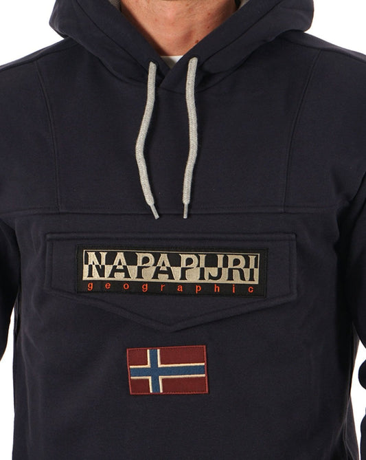 Napapijri Napapijri Burgee Winter Hoody Marineblau