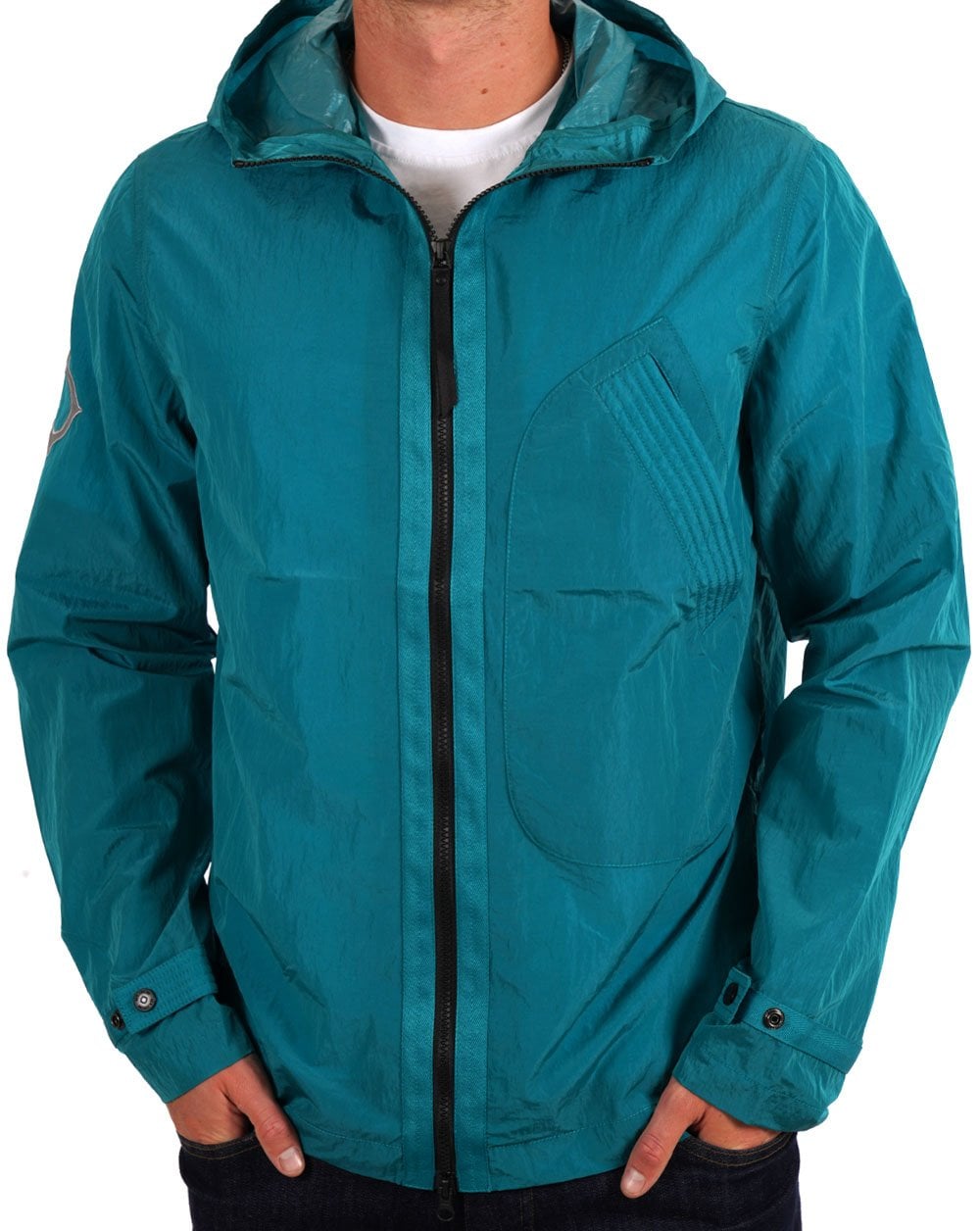 MA.STRUM Guard Kapuzenjacke Seeblau