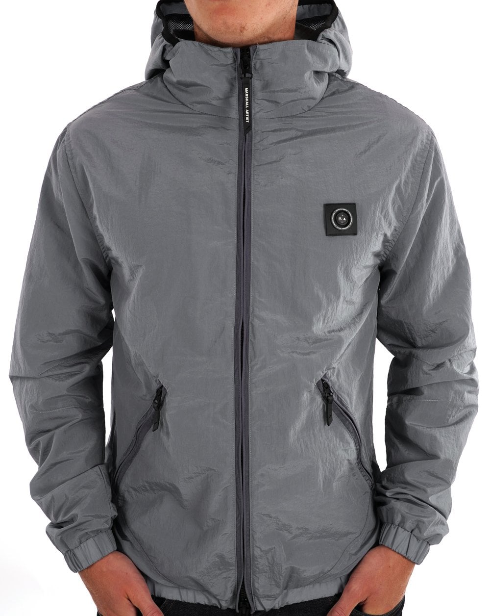 Marshall Artist Jacke Silbergrau