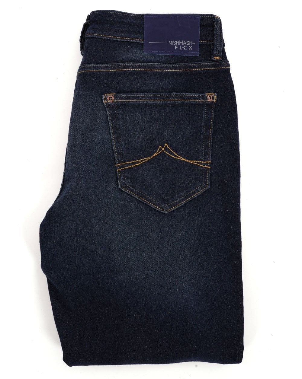 Mish Mash Tapered Flex Jeans Dunkelblau