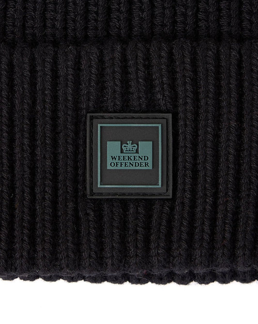Weekend Offender Weekend Offender Kettama Beanie Schwarz