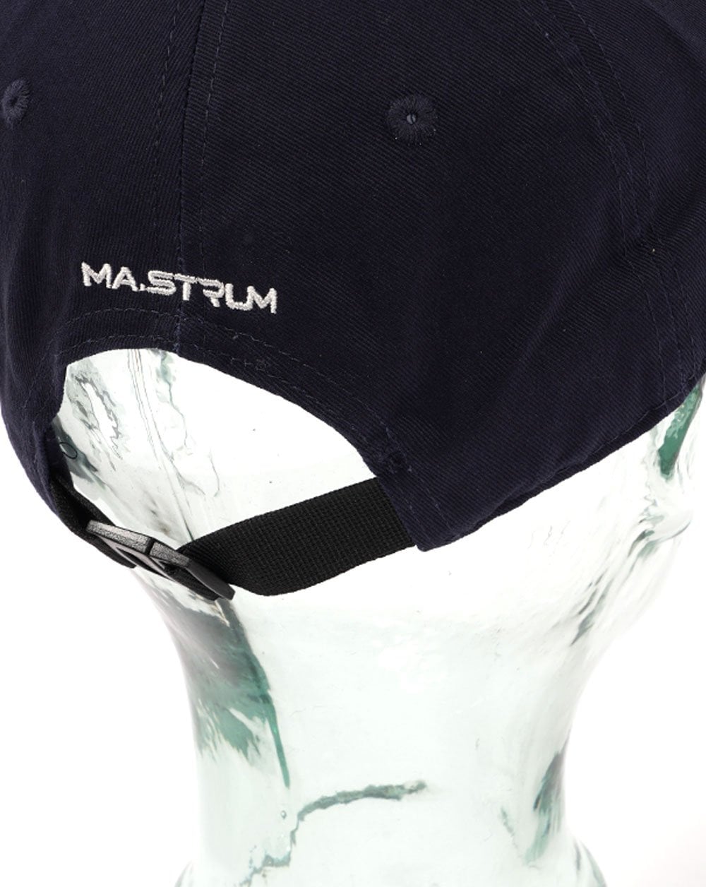 MA.STRUM Logo-Cap aus Baumwolltwill, Tintenblau