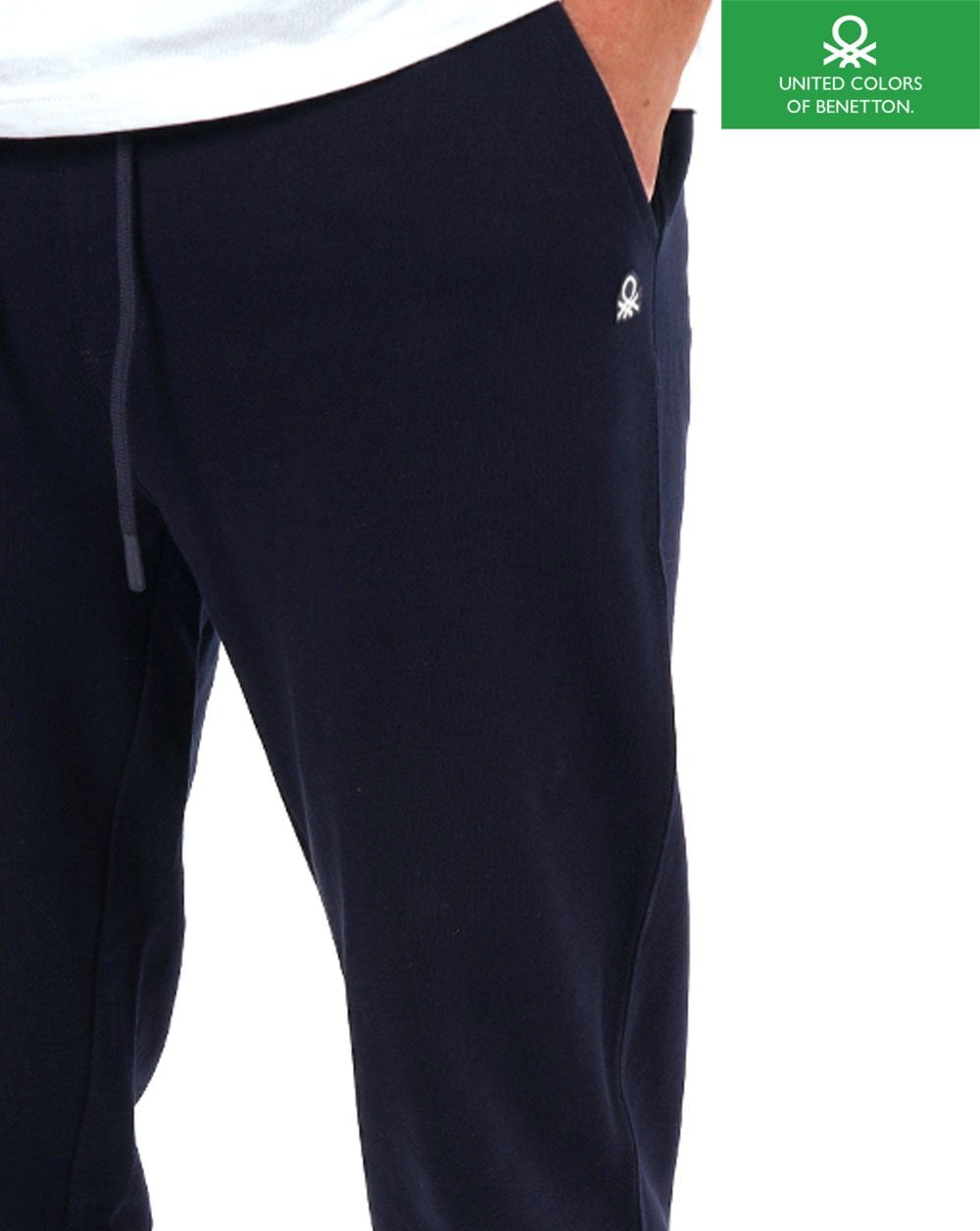 Benetton – Sweat-Jogginghose in Marineblau