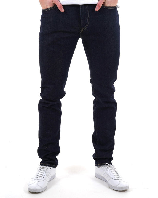 Lacoste Lacoste – Slim Fit – Indigoblaue Jeans mit verwaschener Spülung