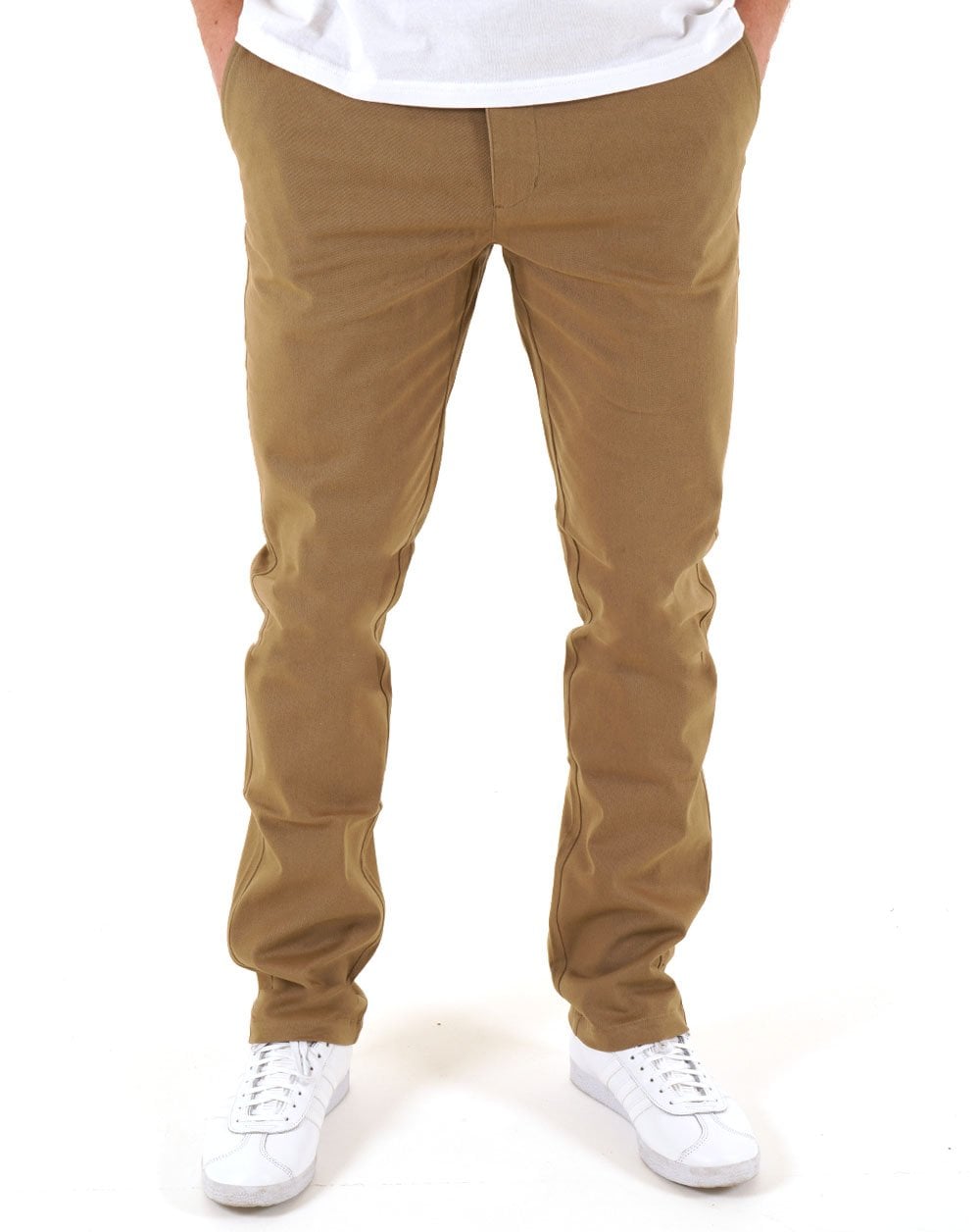 Gabicci Vintage Curtis Chino Trousers Camel