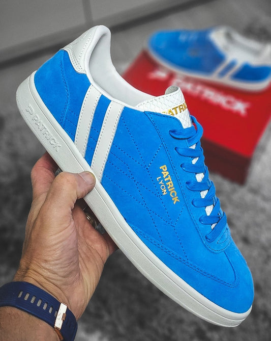 Patrick Patrick Lyon Sneakers Blau/Weiß