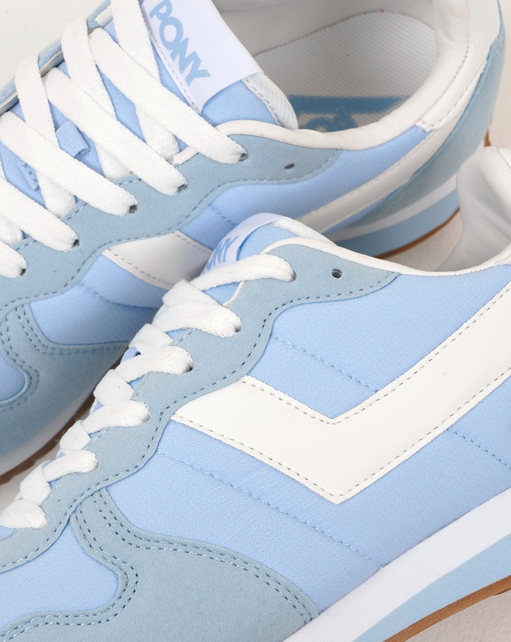 Pony Express Trainers Sky Blue/White