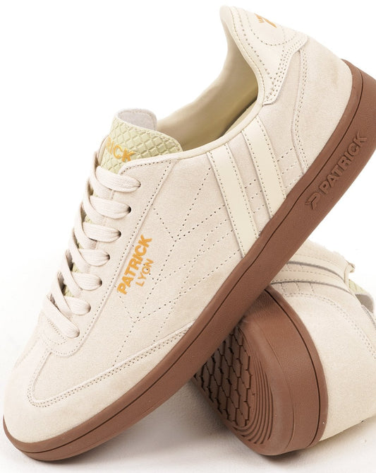 Patrick Patrick Lyon Sneakers Off White/Gum