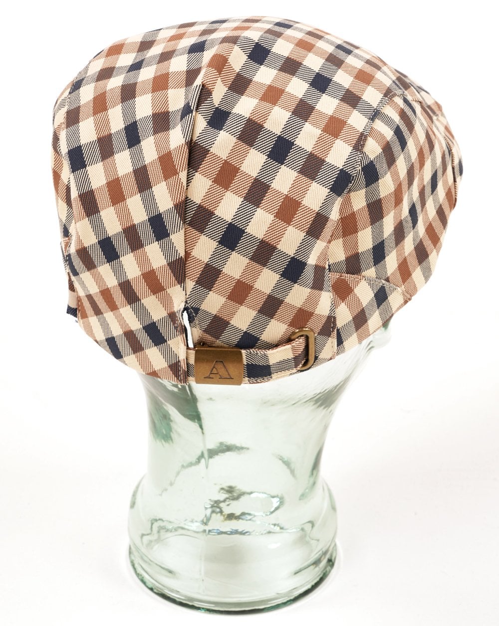Aquascutum Iconic Flat Cap Classic Check