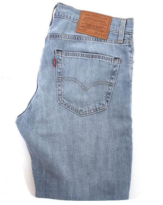 Levi's Levi's – 511 – Slim Fit – Leichte Jeans aus Leinen und Denim, Helles Indigo