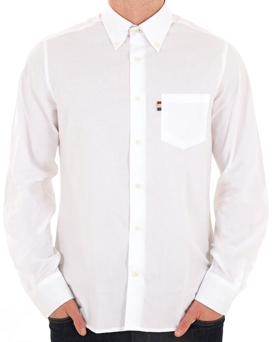 Aquascutum Aquascutum Button-Down-Oxford-Hemd Optic White