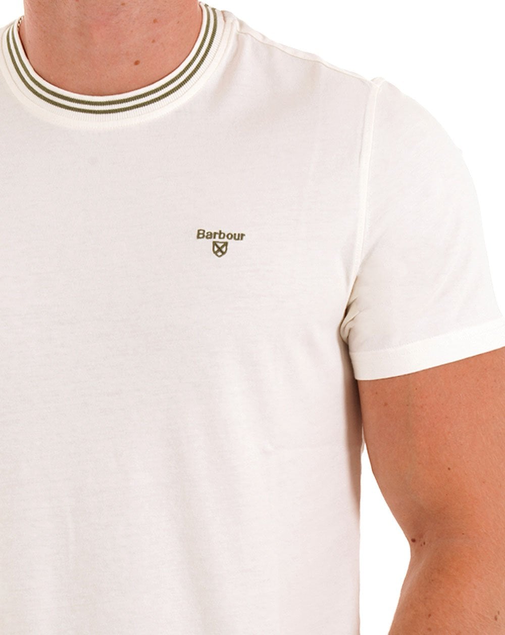 Barbour Austwick T-Shirt Flüsterweiß