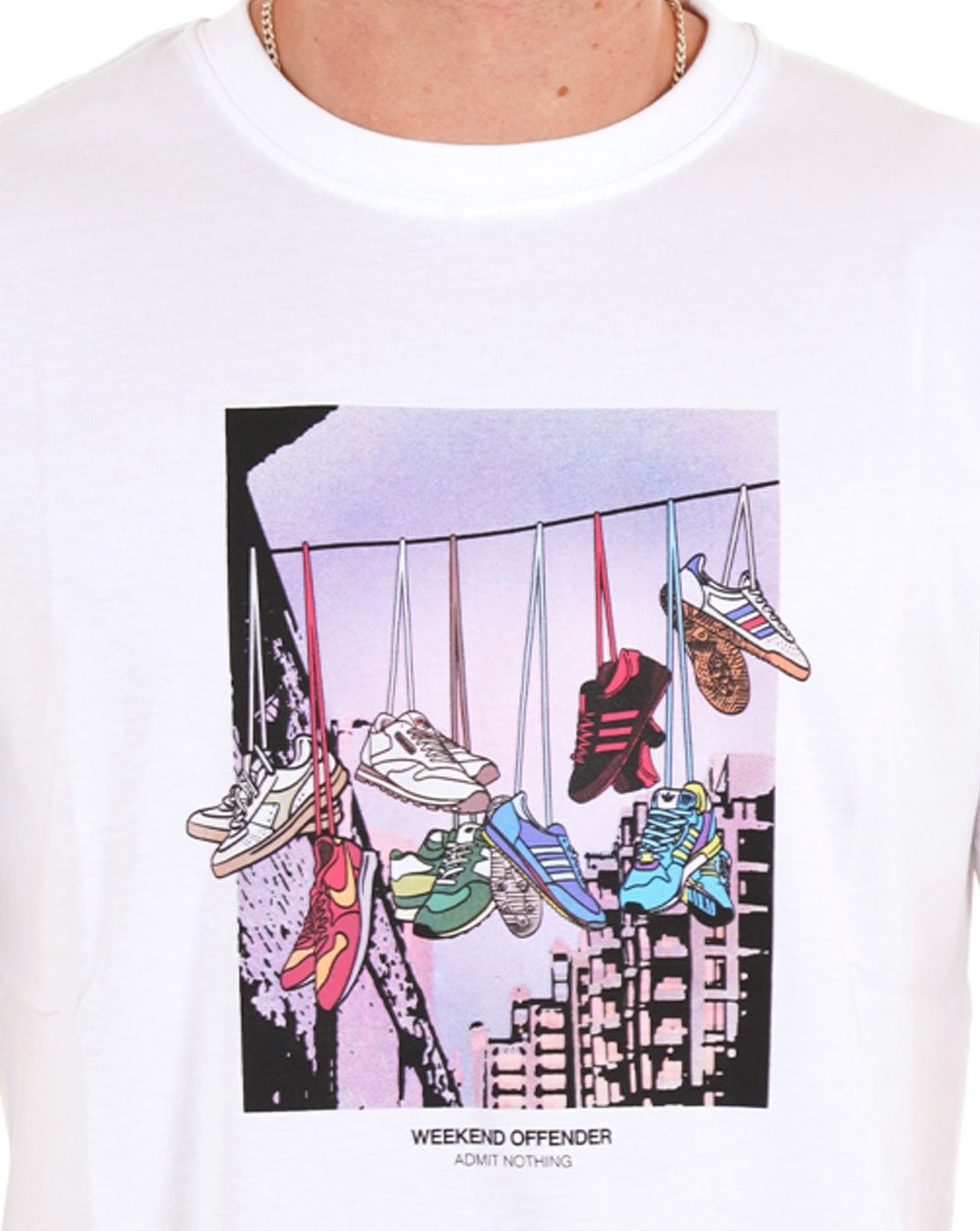 Weekend Offender Turf Wars T-Shirt Weiß