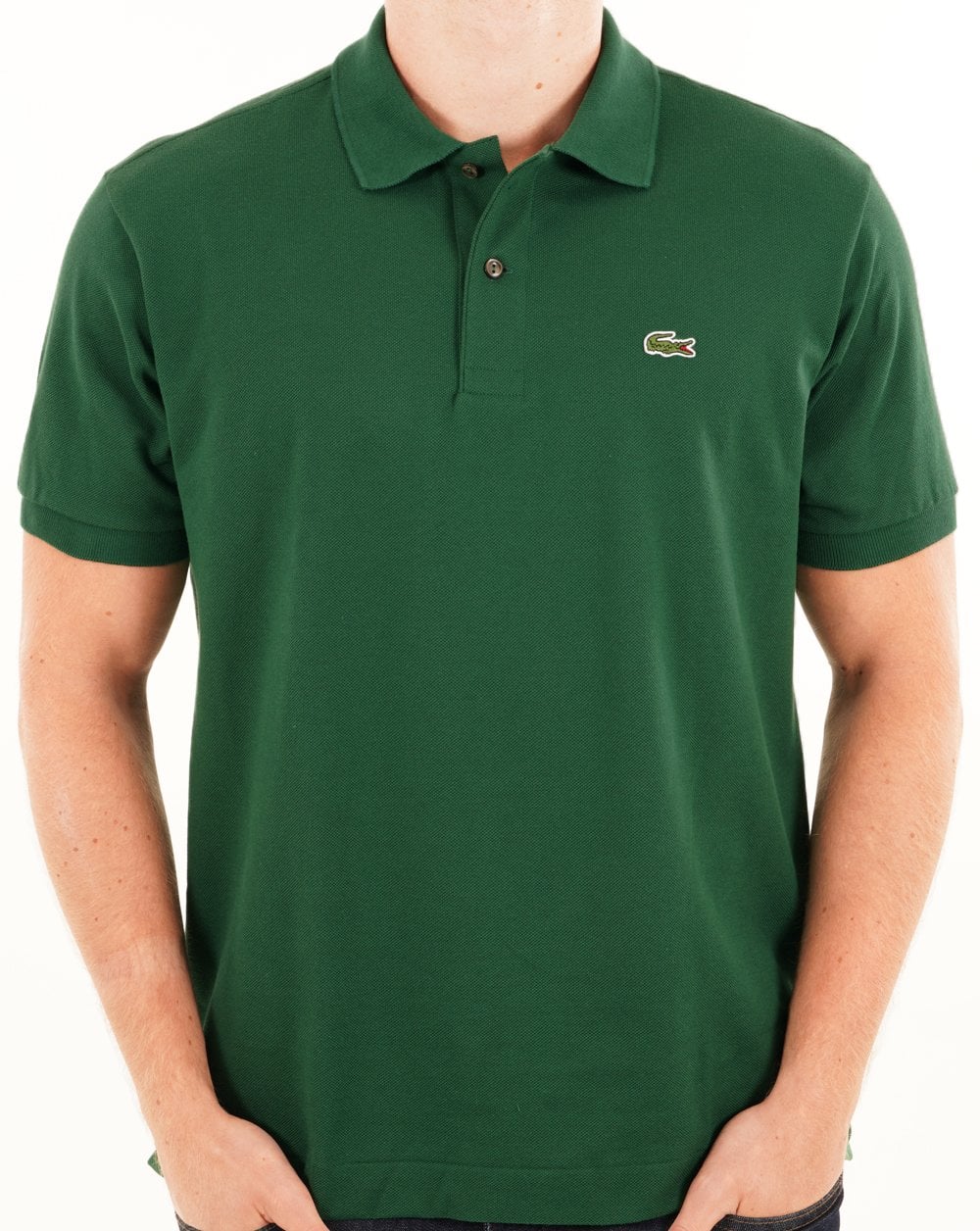 Lacoste Klassisches Poloshirt Grün