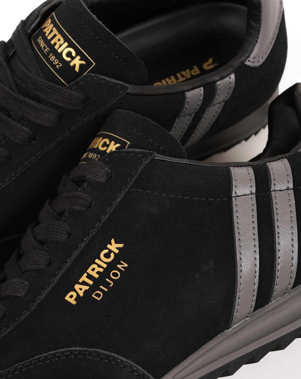 Patrick Dijon Sneaker Schwarz/Anthrazit