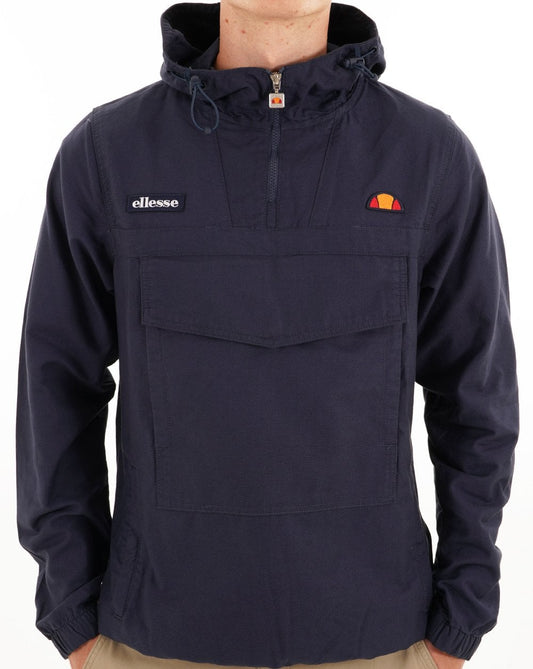 Ellesse Ellesse Mont Canvas Overhead Jacket Navy