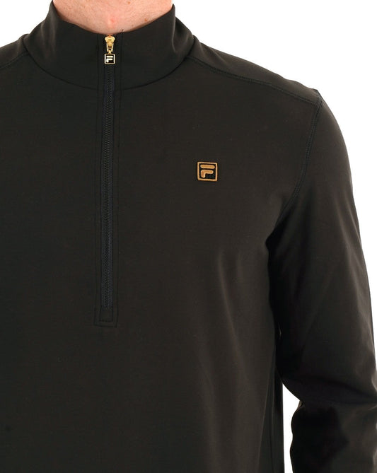 Fila Gold Fila Gold Half Zip Top Schwarz