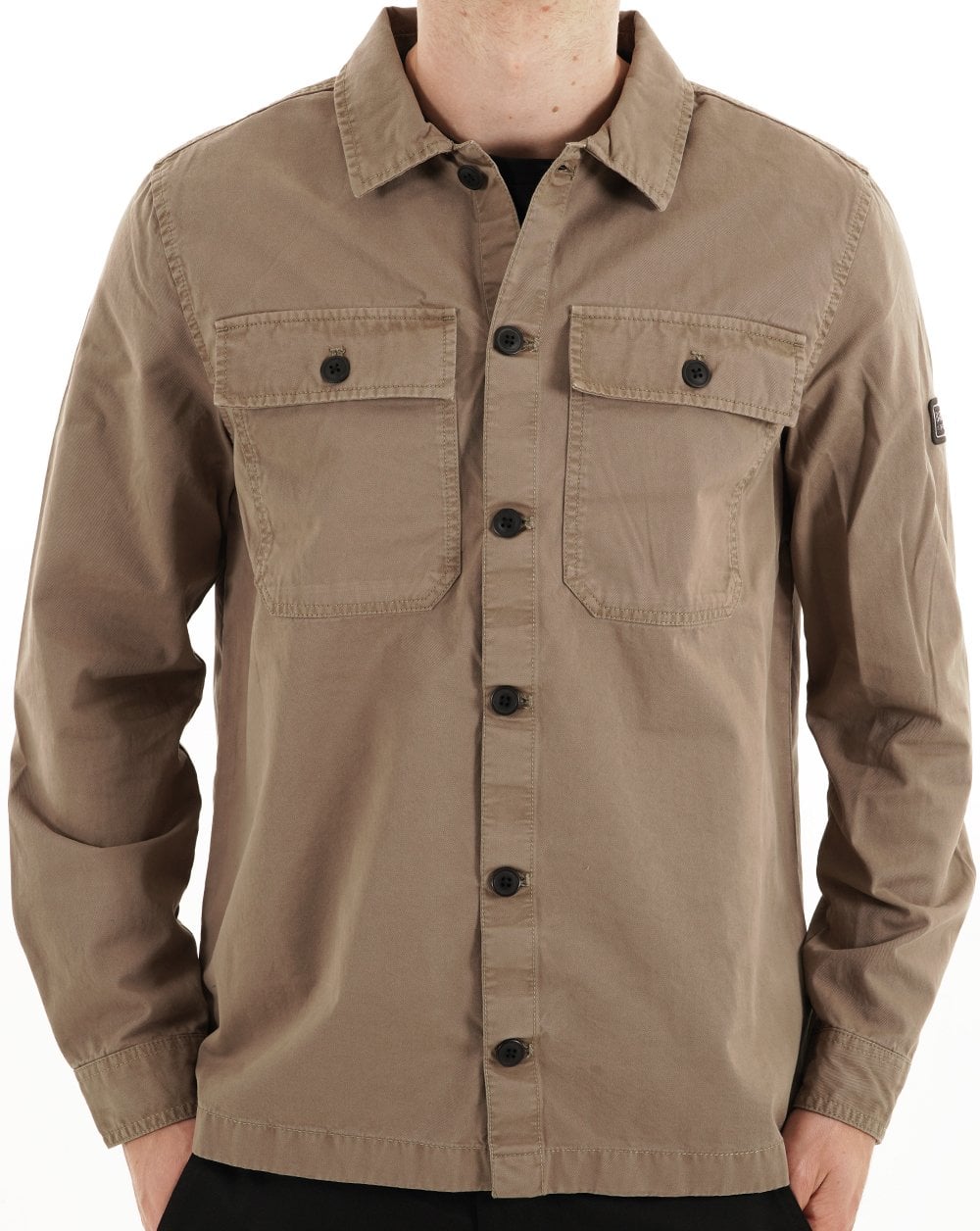 Barbour International Arlo Overshirt Brindle
