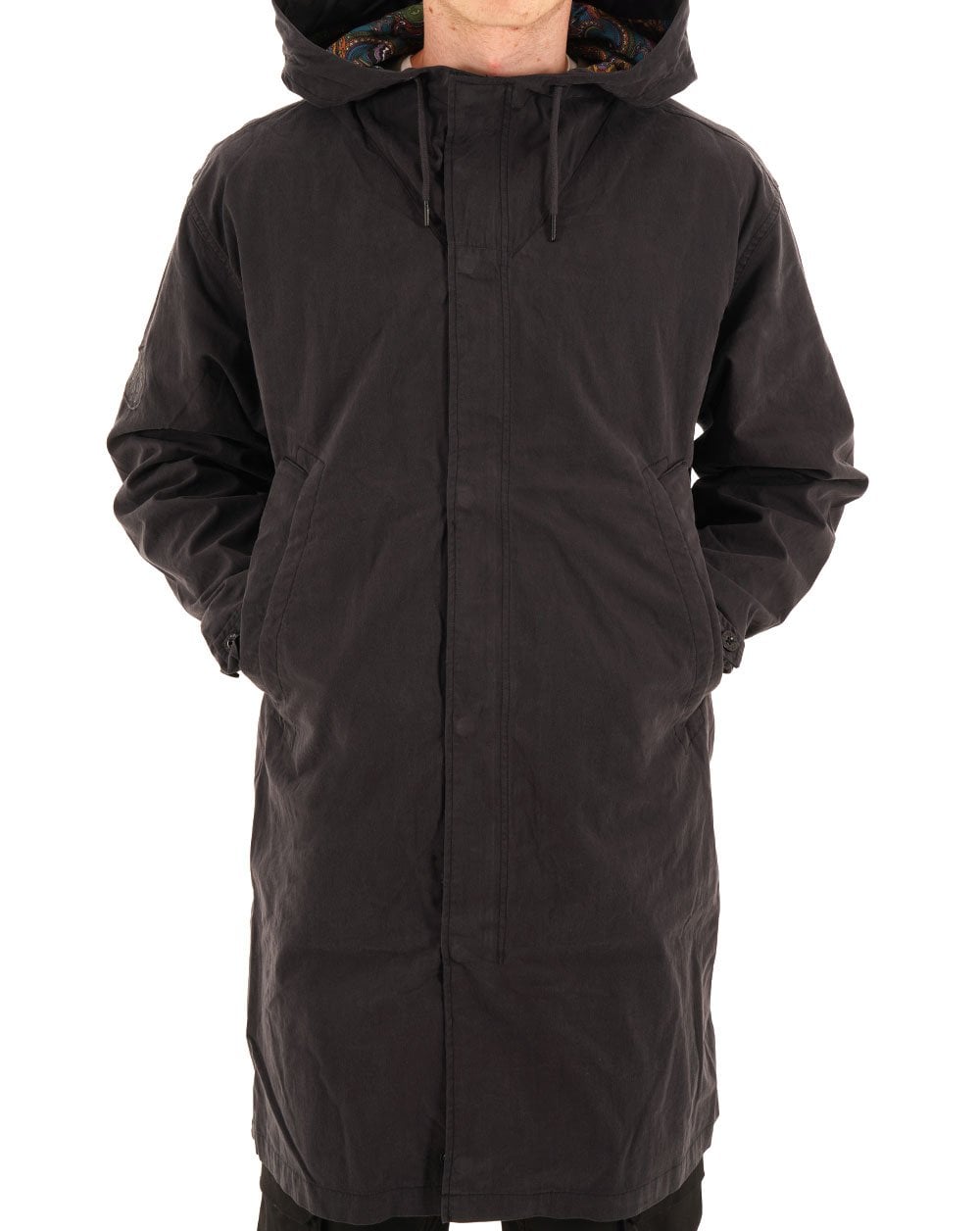 Pretty Green Feltham Parka Black