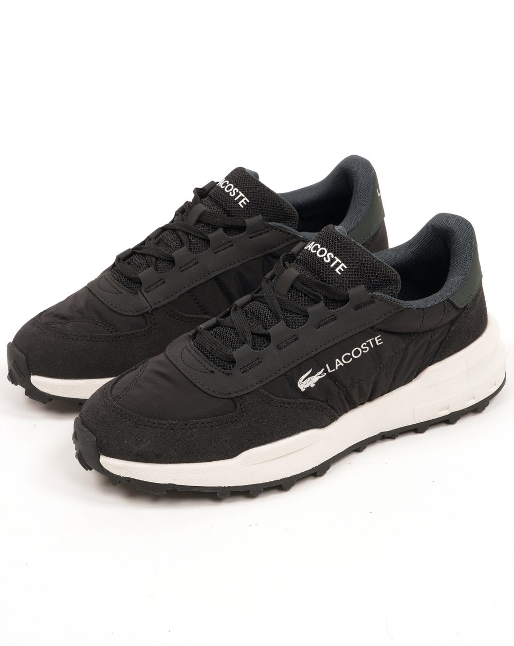 Lacoste Elite Active Evo Sneaker Schwarz/Dunkelgrün