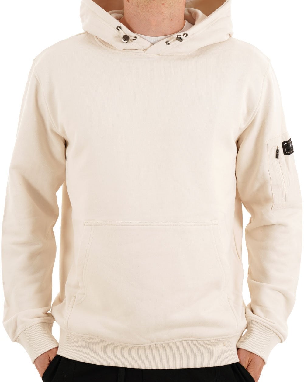 Barbour International Ewan Hoodie Whisper White
