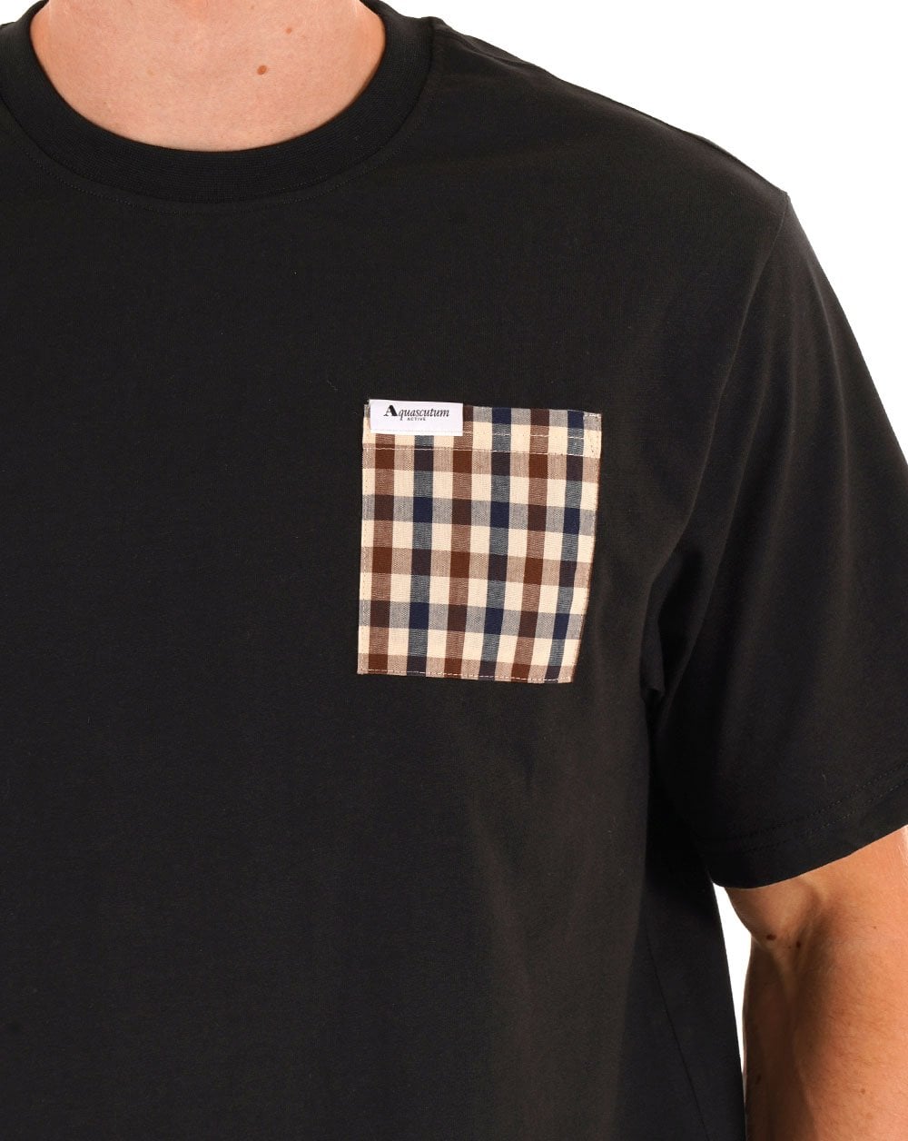 Aquascutum Iconic Pocket T-shirt Black