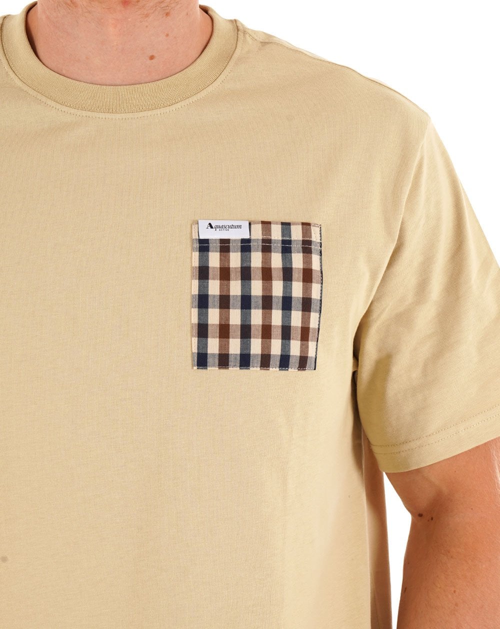 Aquascutum Iconic Pocket T-shirt Sand
