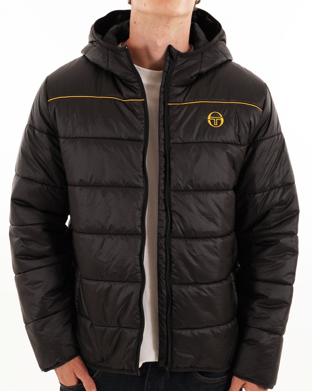 Sergio Tacchini Padova Pufferjacke Schwarz