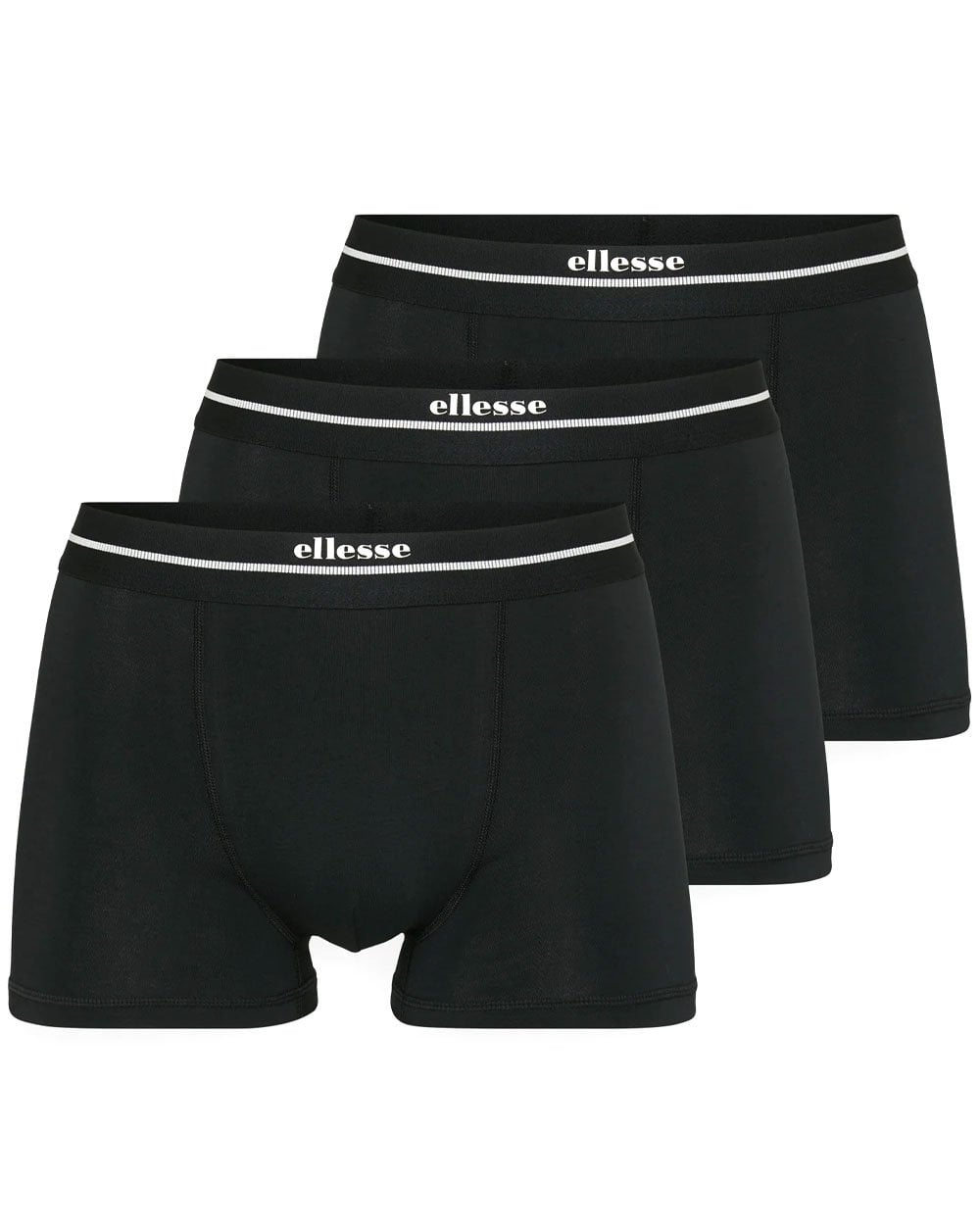 Ellesse Ambria Boxershorts, 3er-Pack, Schwarz