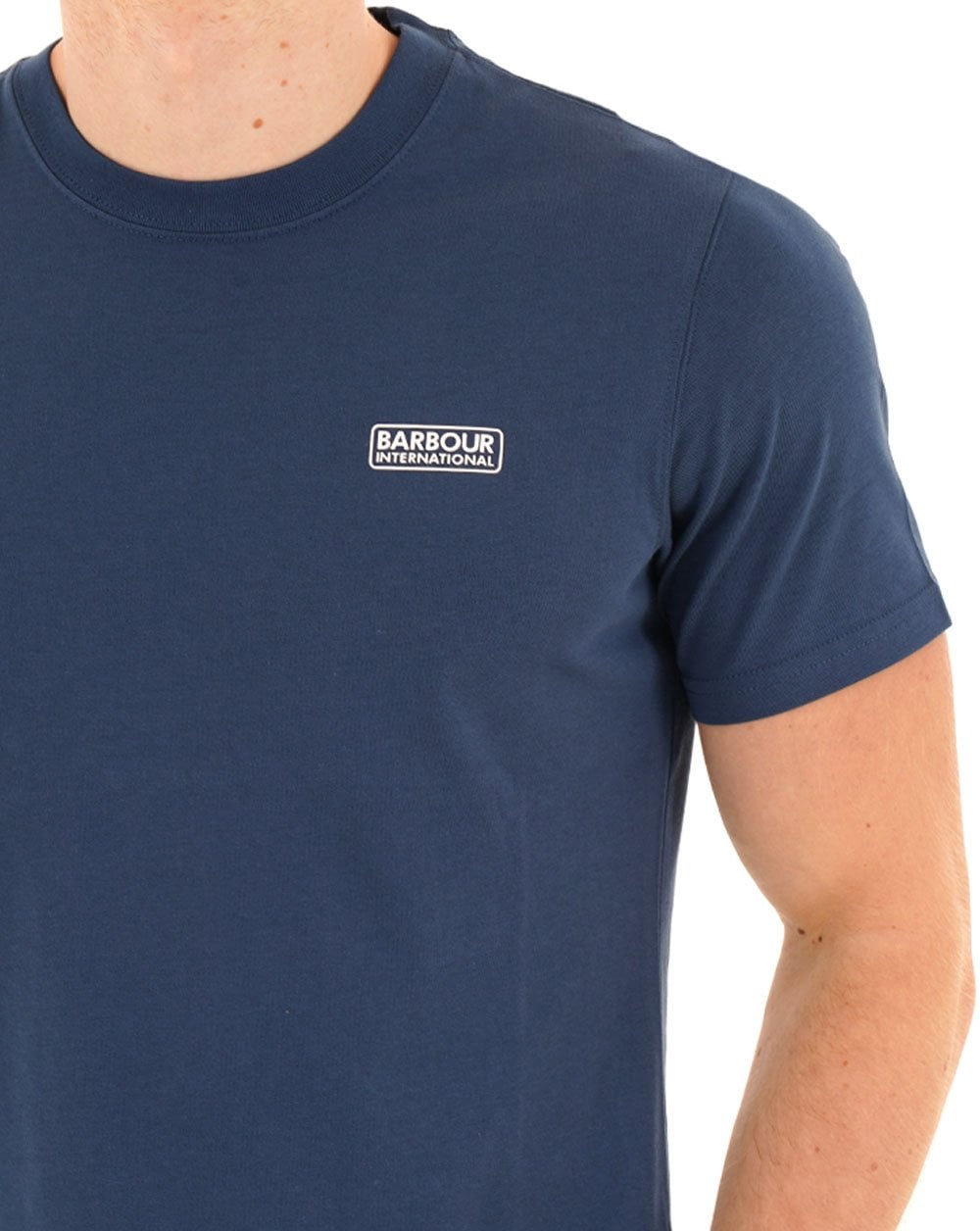 Barbour International Small Logo T-shirt Insignia Blue