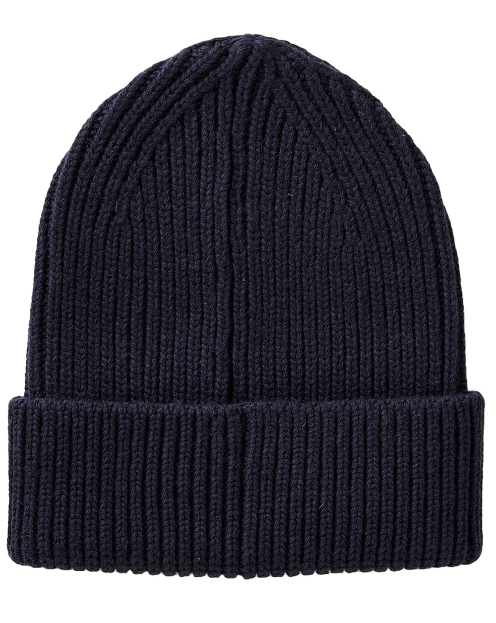 Benetton Wool Blend Beanie Navy