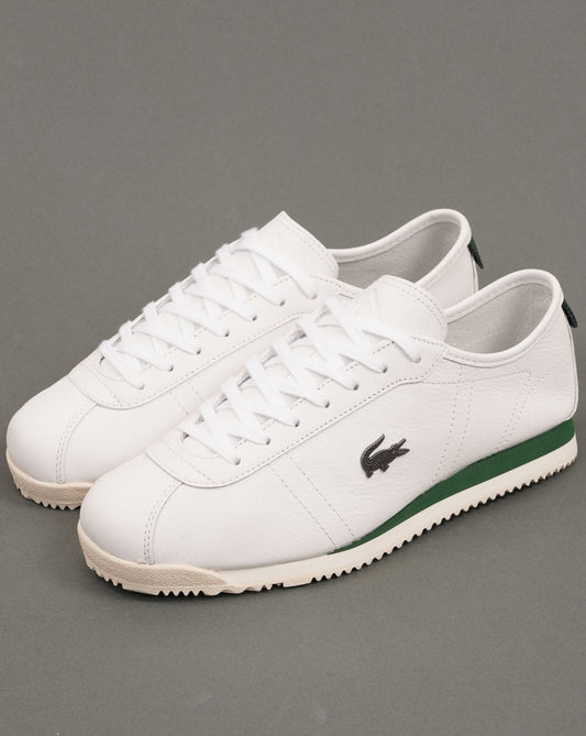 Lacoste Lacoste Club Low Leder-Sneaker Weiß/Creme