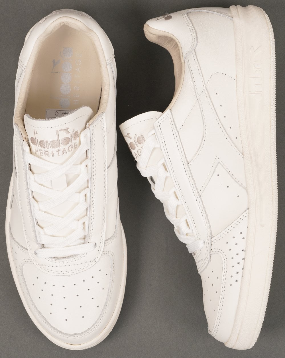 Diadora B Elite 84 Italia Sneaker Weiß/Weiß