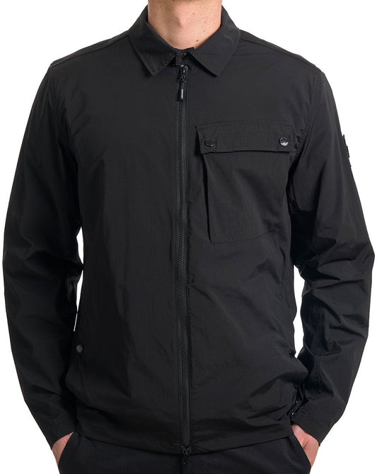Weekend Offender Weekend Offender Southbank Überhemd Schwarz