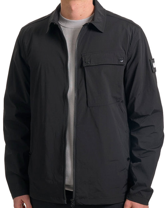 Weekend Offender Weekend Offender Southbank Überhemd Schwarz