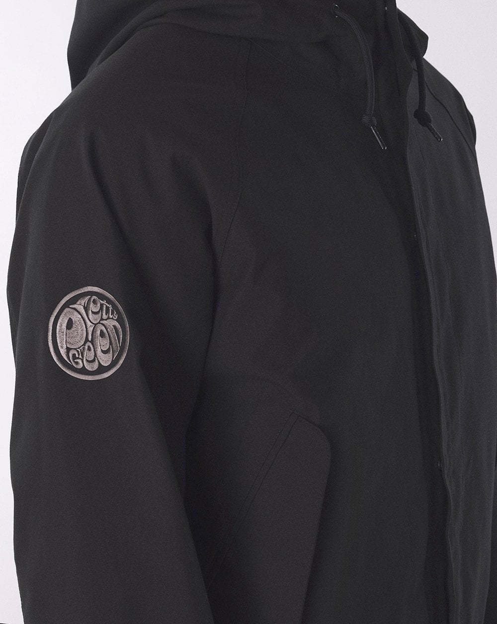 Pretty Green Resonance Wasserreaktive Jacke Schwarz